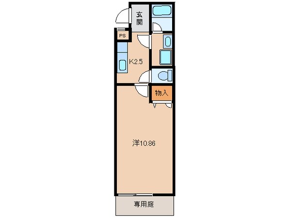 和歌山市駅 バス13分  堀止下車：停歩8分 1階の物件間取画像